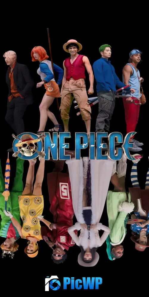One Piece: Into the Grand Line Straw Hat Pirates 3K Mobile Wallpaper