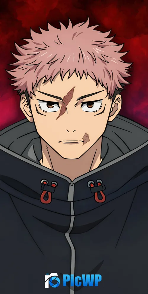 Yuji Itadori Season 3 3K Mobile Wallpaper