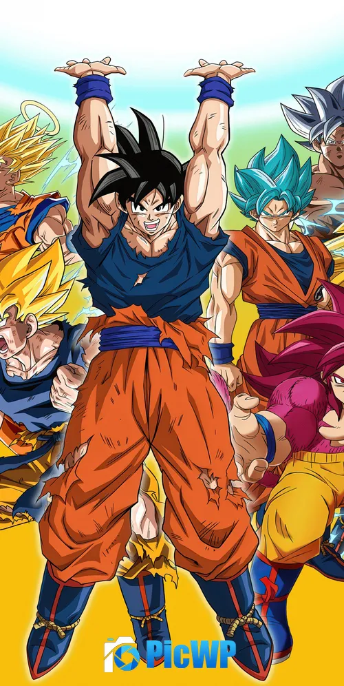 Dragon Ball Super Anniversary Edition 3K Mobile Wallpaper