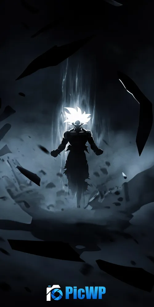 Goku Perfected Ultra Instinct 3K Mobile Wallpaper