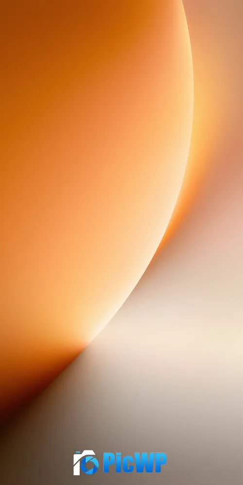 Orange abstract Gradient background 3K Mobile Wallpaper