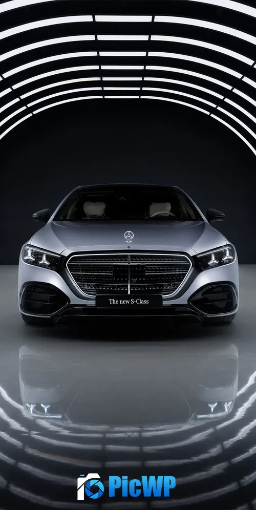 Mercedes-Benz S 580 e 4MATIC 2026 3K Mobile Wallpaper