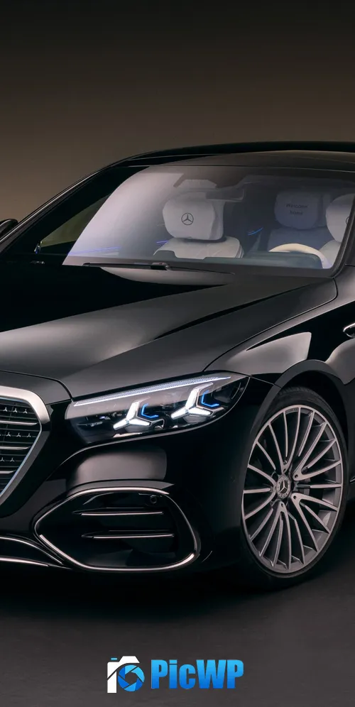 Mercedes-Benz S 500 4MATIC AMG Line lang 3K Mobile Wallpaper