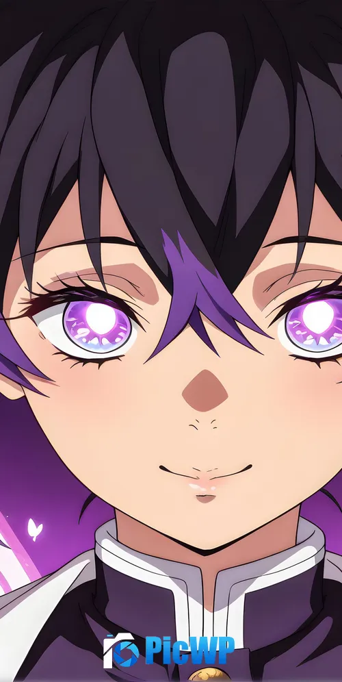 Shinobu Kocho Purple eyes 3K Mobile Wallpaper