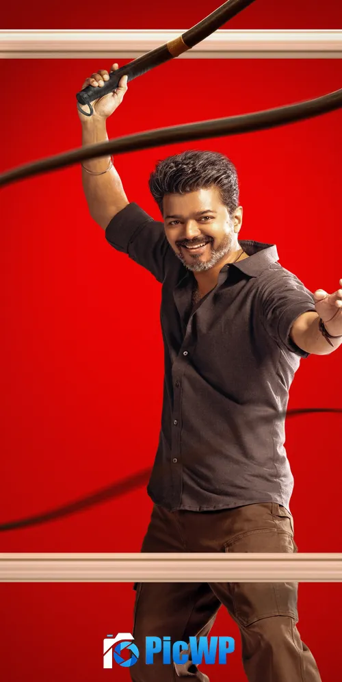 Thalapathy Vijay Jana Nayagan 3K Mobile Wallpaper