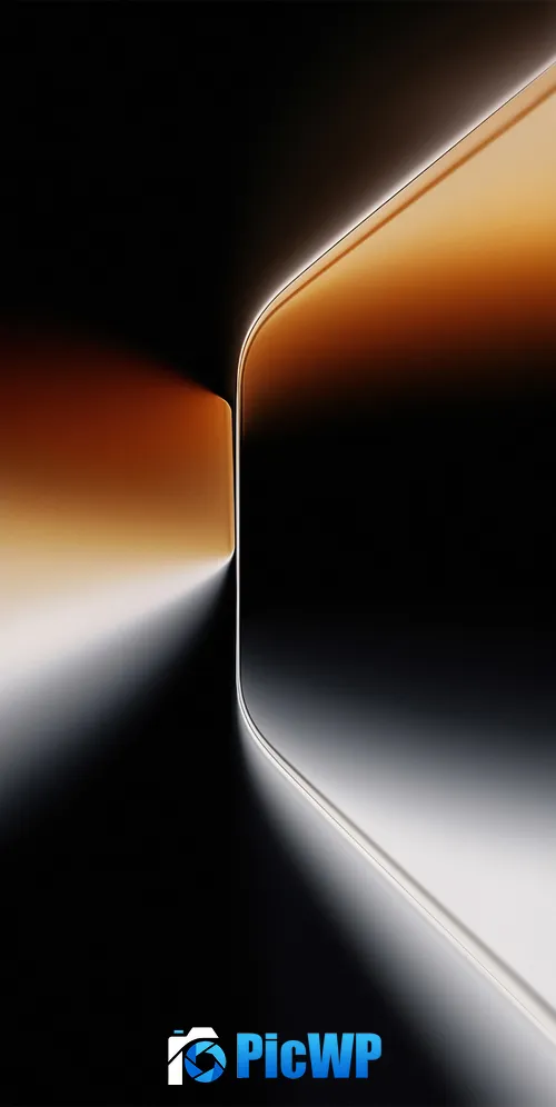 Geometric Gradient shapes 3K Mobile Wallpaper