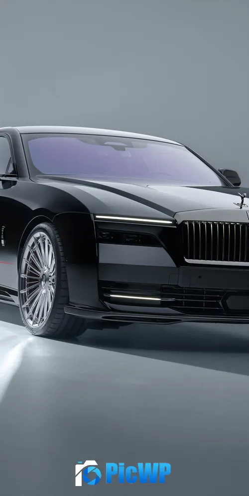 Rolls-Royce Black Badge Spectre SPOFEC 3K Mobile Wallpaper