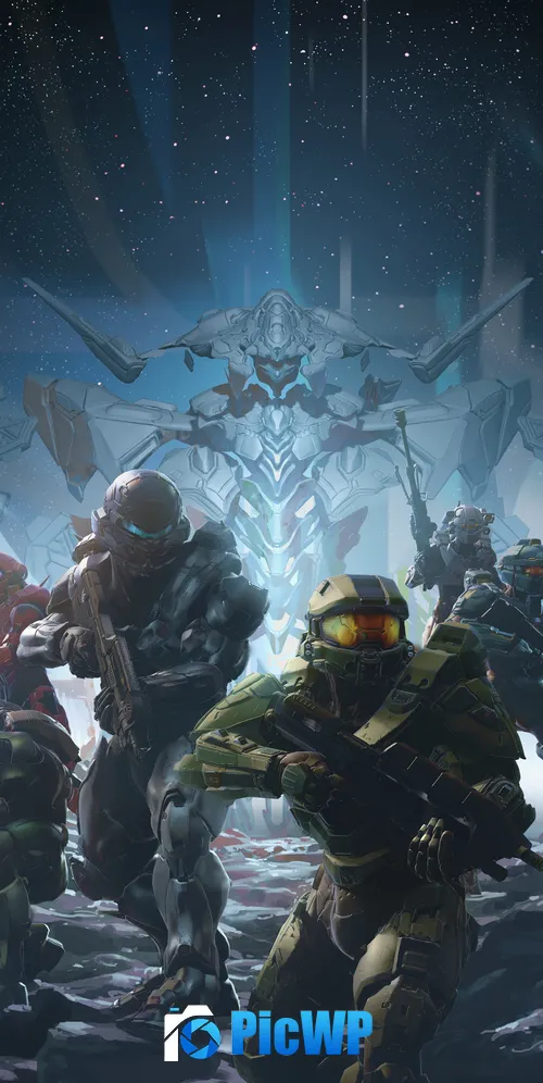 Halo 5: Guardians Cover Art 3K Mobile Wallpaper