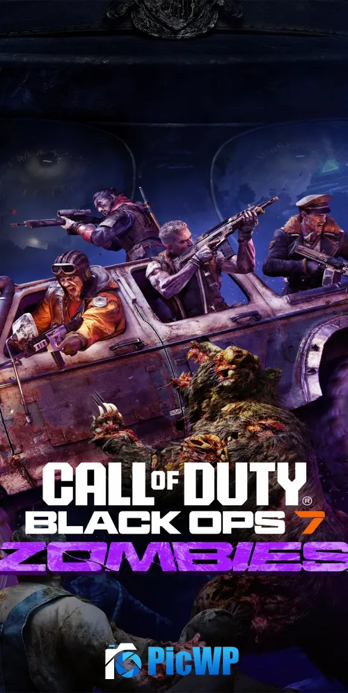 Call of Duty: Black Ops 7 Zombies 3K Mobile Wallpaper