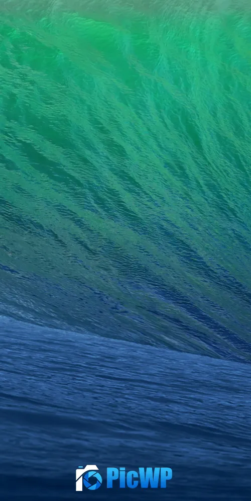 OS X Mavericks Ocean Waves 3K Mobile Wallpaper