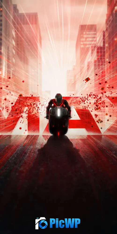 Tron: Ares IMAX poster 3K Mobile Wallpaper