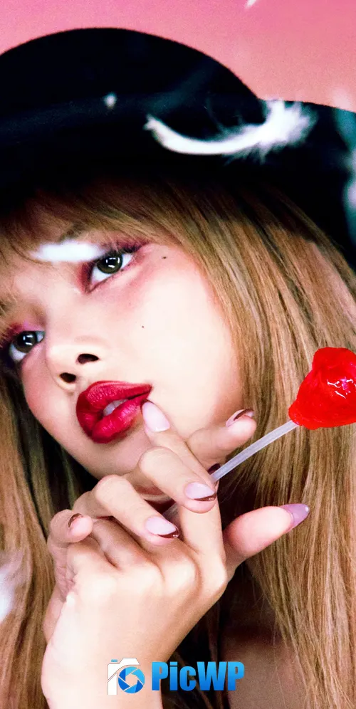 Lisa Red Rose 3K Mobile Wallpaper