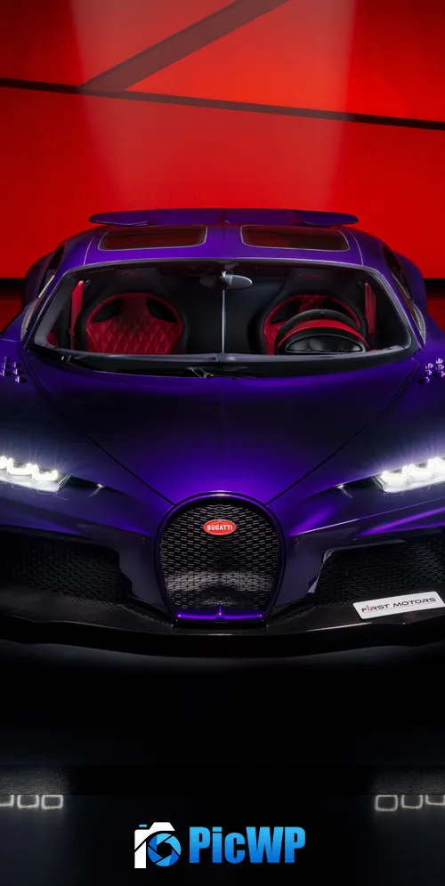 Bugatti Chiron Super Sport 3K Mobile Wallpaper