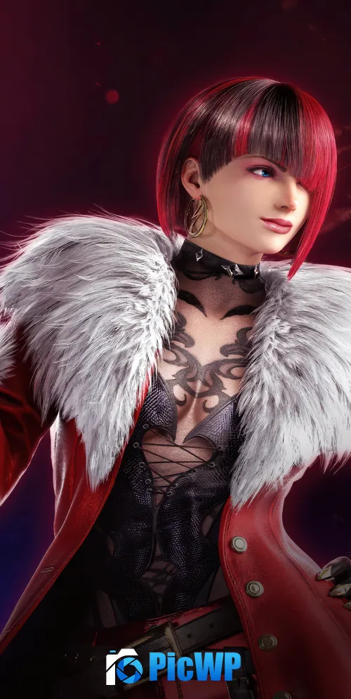 Tekken 8 Anna Williams 3K Mobile Wallpaper