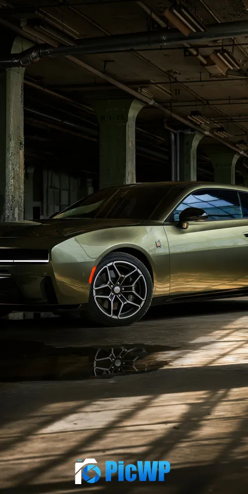 2026 Dodge Charger Daytona Scat Pack 3K Mobile Wallpaper