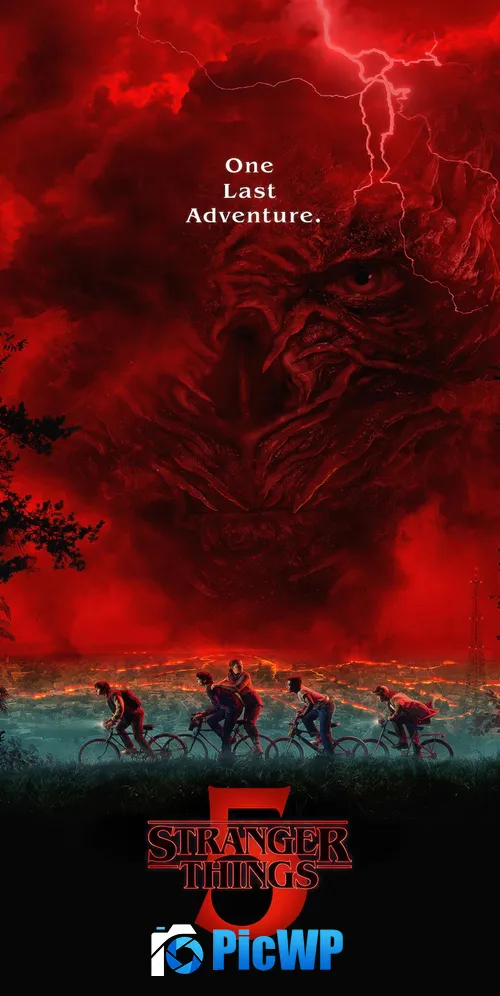 Stranger Things Season 5 3K Mobile Wallpaper