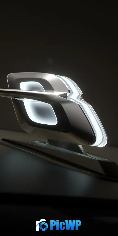 Bentley EXP 15 Logo 3K Mobile Wallpaper