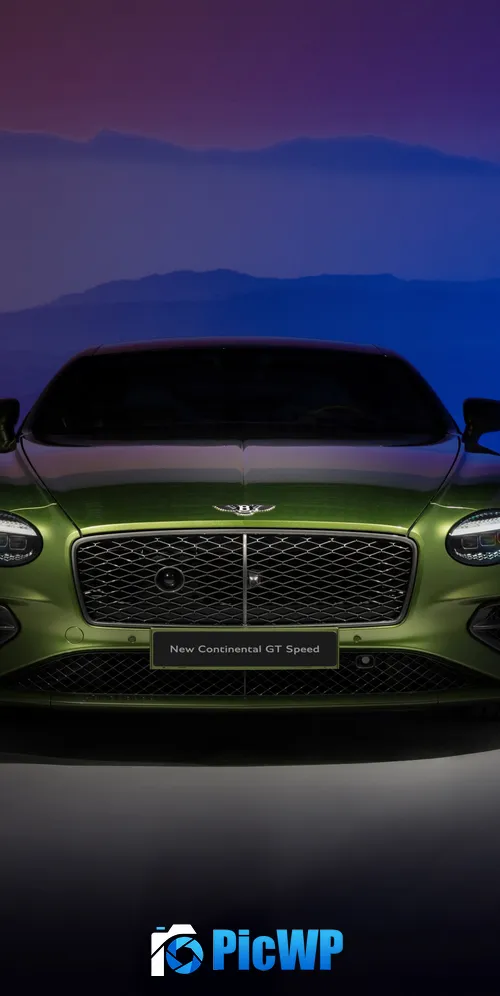 Bentley Continental GT Speed Front View 3K Mobile Wallpaper