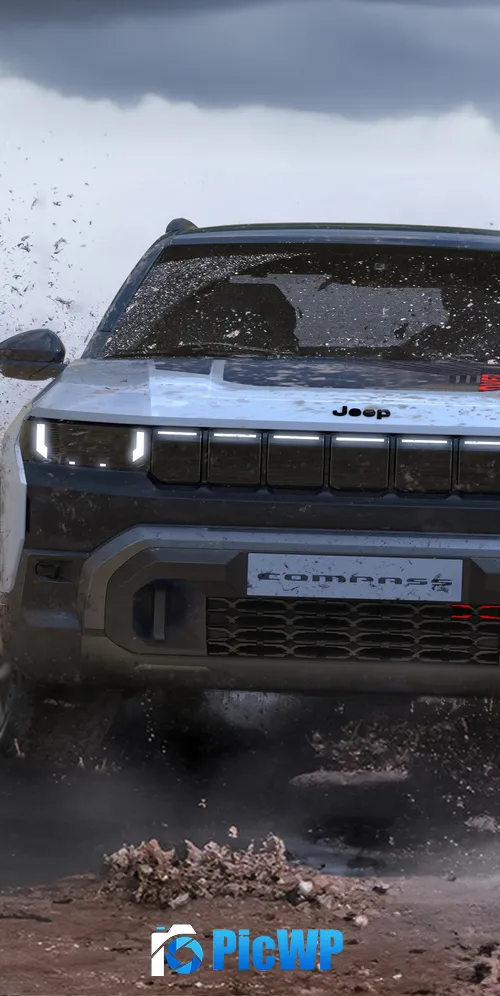 Jeep Compass 4xe Overland 2025 3K Mobile Wallpaper