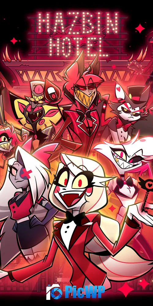 Hazbin Hotel 3K Mobile Wallpaper