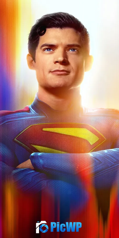 David Corenswet as Superman 3K Mobile Wallpaper