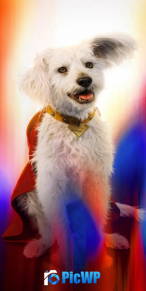 Krypto Superdog 3K Mobile Wallpaper
