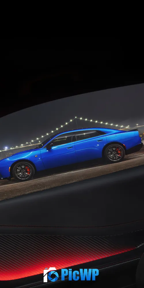 Dodge Charger Daytona Scat Pack 2026 3K Mobile Wallpaper