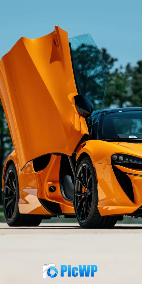 McLaren Artura Spider 2025 3K Mobile Wallpaper