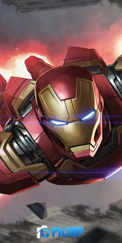 Iron Man Artwork 3K Mobile Wallpaper