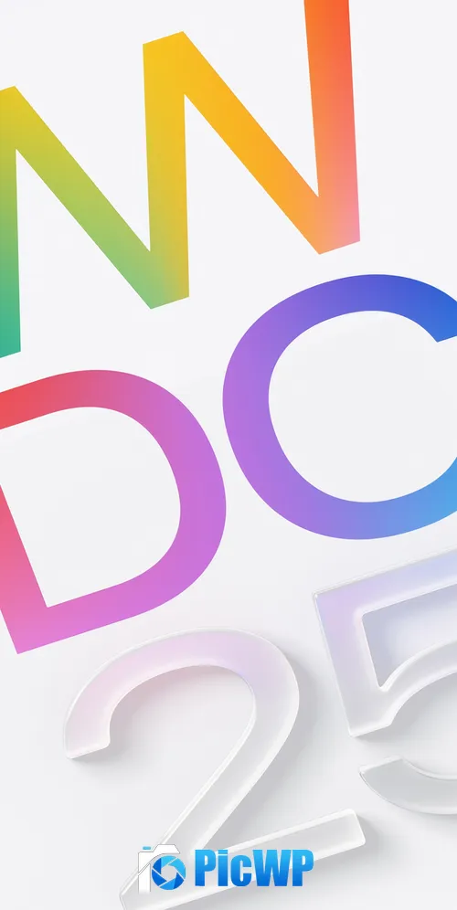 WWDC25 Apple Event 3K Mobile Wallpaper