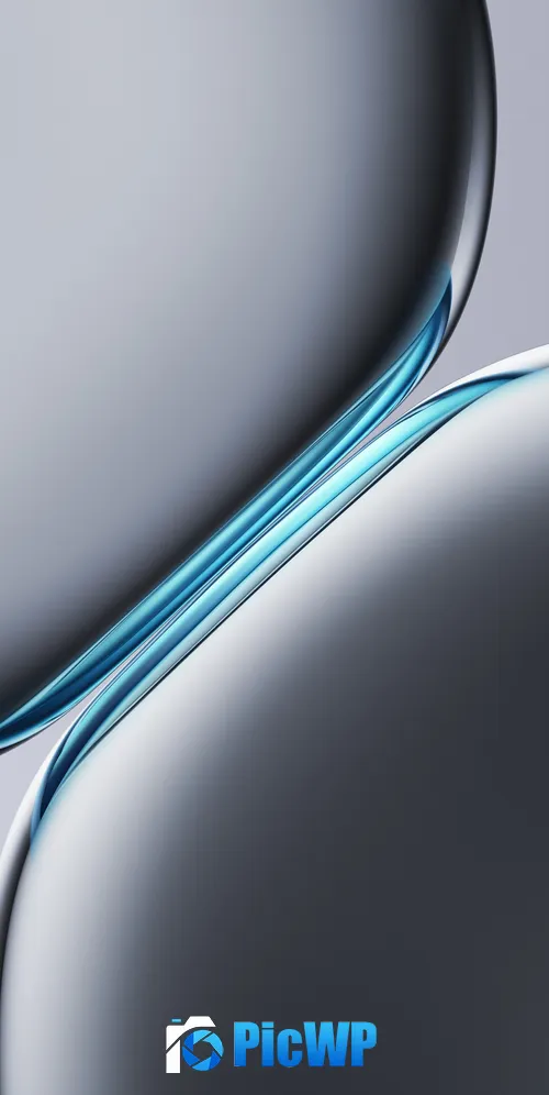 Blue abstract Gradient background 3K Mobile Wallpaper