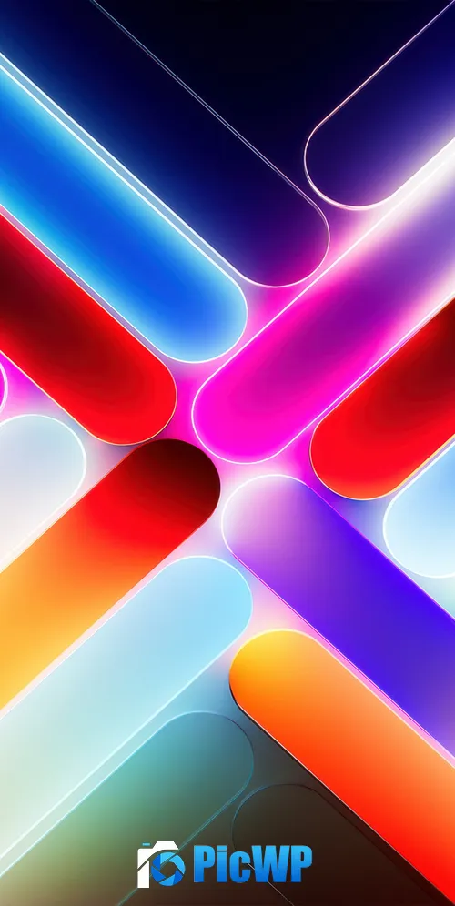 Glowing Abstract background 3K Mobile Wallpaper