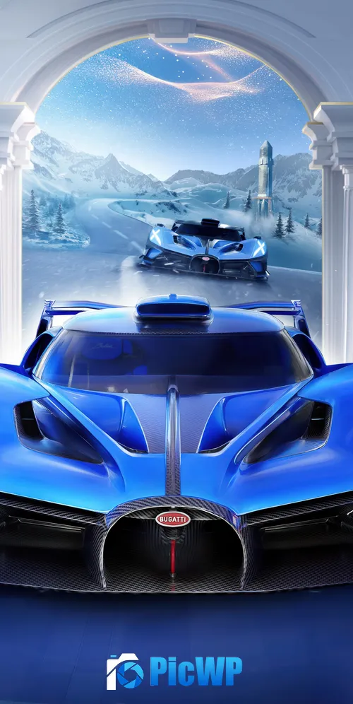 PUBG MOBILE x Bugatti 2025 3K Mobile Wallpaper