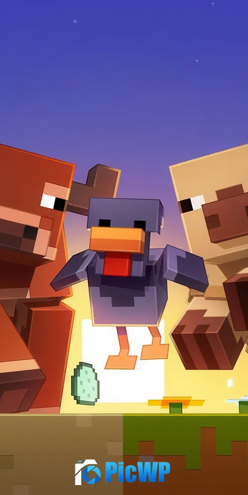 Minecraft 2025 Games 3K Mobile Wallpaper