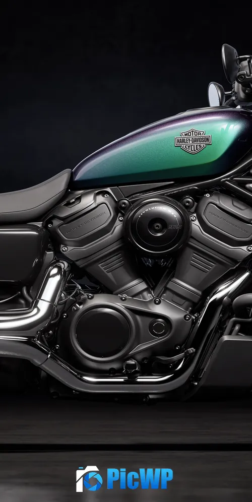 Harley-Davidson Nightster Dark aesthetic 3K Mobile Wallpaper