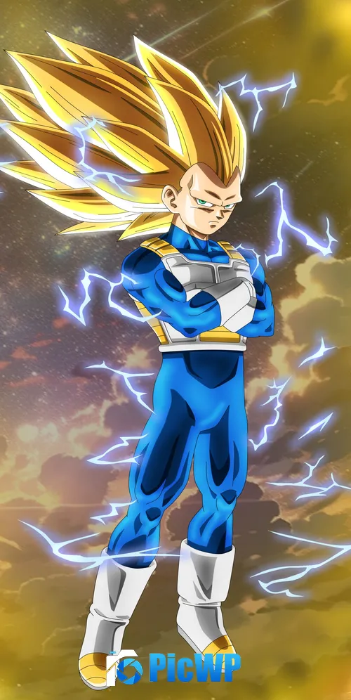 Super Saiyan Vegeta Dragon Ball 3K Mobile Wallpaper