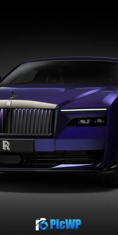 Rolls-Royce Black Badge Spectre 2025 3K Mobile Wallpaper