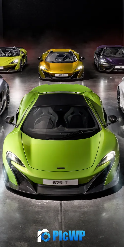 McLaren LT Cars 3K Mobile Wallpaper