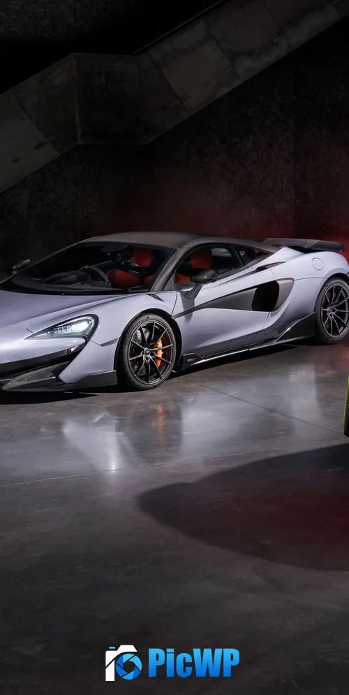 McLaren 600LT Twins 3K Mobile Wallpaper