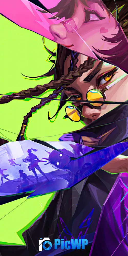 FragPunk Game Art 3K Mobile Wallpaper