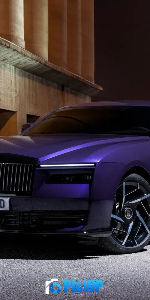 Rolls-Royce Black Badge Spectre 3K Mobile Wallpaper