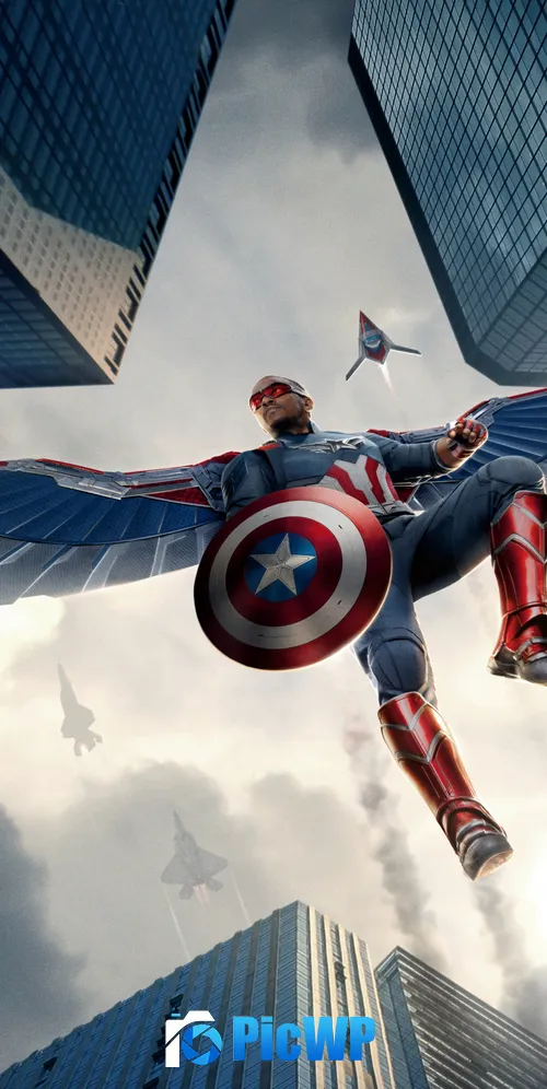 Captain America: Brave New World Vertical 3K Mobile Wallpaper