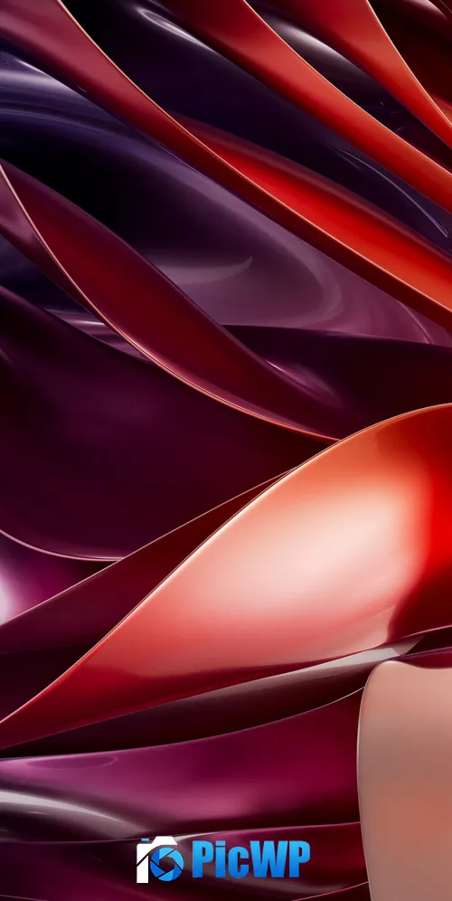 Glossy Abstract art 3K Mobile Wallpaper