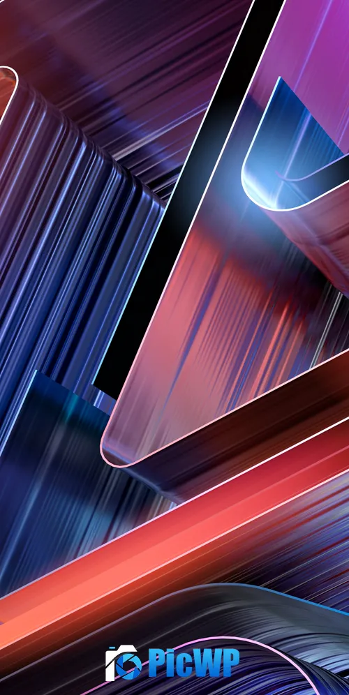 Modern 3D Render 3K Mobile Wallpaper