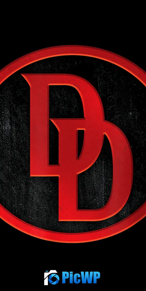 Daredevil: Born Again Logo 3K Mobile Wallpaper