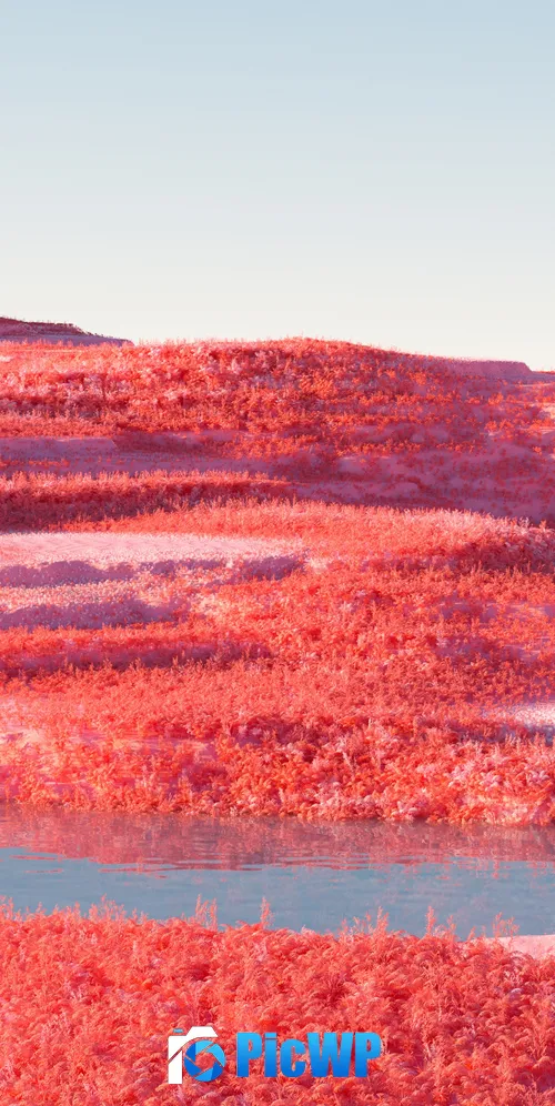 Infrared Landscape 3K Mobile Wallpaper