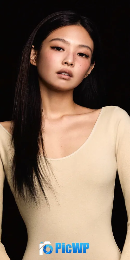 Jennie Dark background 3K Mobile Wallpaper