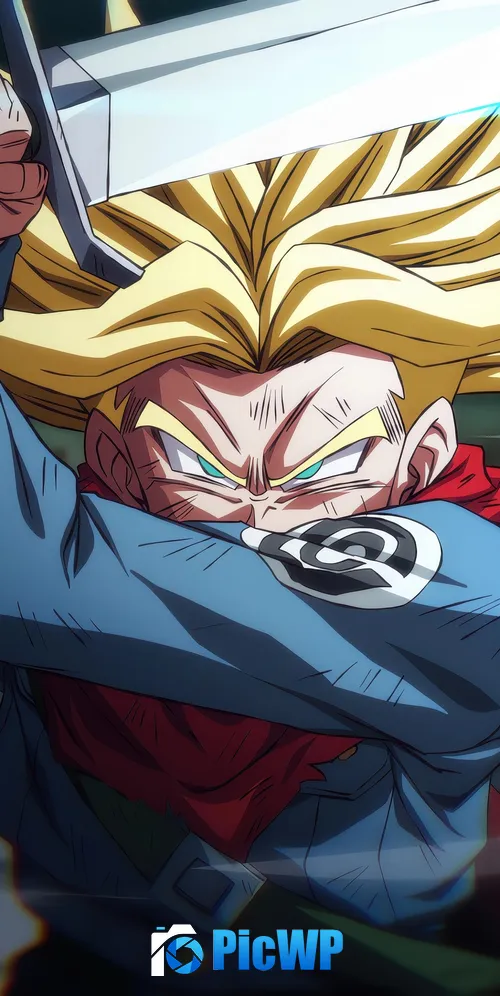 Trunks Sword 3K Mobile Wallpaper