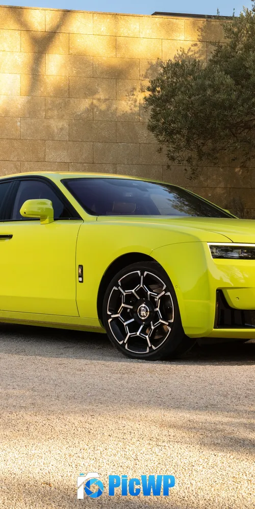 Rolls-Royce Black Badge Ghost Idealist 3K Mobile Wallpaper