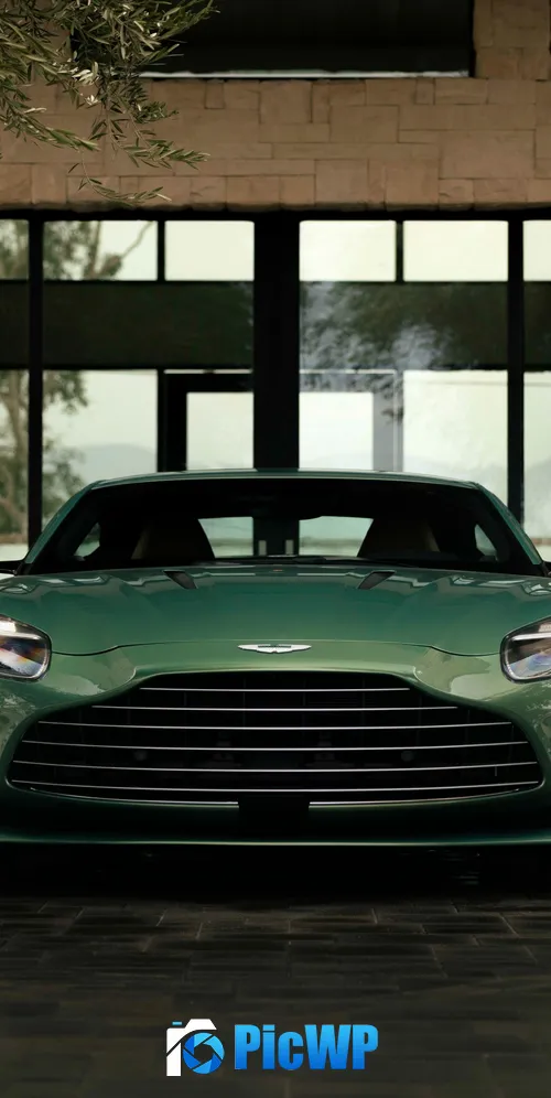 2025 Aston Martin DB12 3K Mobile Wallpaper